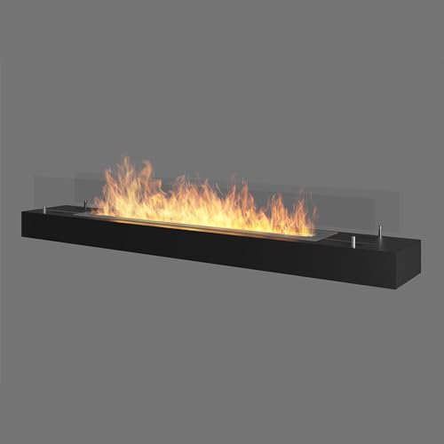 OutInFire Brûleur bioéthanol - Insert pour cheminée bioéthanol de Table, 120 cm