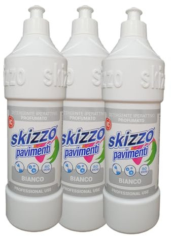 Detergente Pavimenti Skizzo Bianco 750ml. 3 pezzi