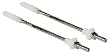 Marley Regenrinnen System Dachrinnenteile DN 75 Fallrohrsystem Grau RAL 7040 Dachrinnenset aus PVC (2 x Stockschraube M8 x 120 mm)