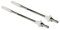 Marley Regenrinnen System Dachrinnenteile DN 75 Fallrohrsystem Grau RAL 7040 Dachrinnenset aus PVC (2 x Stockschraube M8 x 120 mm)