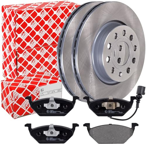 Bremsscheiben + Beläge vorne für A3 8P Golf 5 6 PLUS Leon Octavia 2