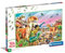 Clementoni Dinosaurier Kinder Puzzle 104 Teile - Dinosaurier Puzzle 37,9 x 26,9 cm für Kinder ab 6 Jahre - Geschicklichkeitsspiel von Clementoni 25779