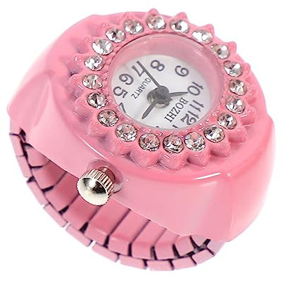 SAFIGLE 1 Stück Uhr für Frauen Strass-design Modeschmuck Schicke Uhr für Mädchen