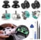 4PCS Joysticks per Xbox One S/X Joysticks Sostituzione 3D Analogiche Modulo Potenziometro per Xbox Series S/X Joystick per XBOX One Thumbstick Controller Accessori con Strumenti di Riparazione