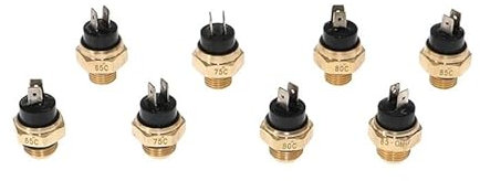 Piezas del Motor con Sensor de Temperatura refrigerado por Agua for Piezas de Motor cuádruple ATV, Interruptor de Ventilador térmico del radiador, M14, M16, 65, 75, 80,85 ℃(M16 85)