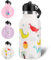 AMFUN Borraccia Bambini Acciaio Inox con Cannuccia, Bottiglia Termica per Bambini, 350ml Borraccia per Bambino, Senza BPA Thermos, Bottiglia d'Acqua a Prova di Perdita per Scuola Asilo Campeggio