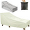 Cubierta para tumbona de jardín impermeable, lona Oxford 210D para muebles de jardín, funda de tela protectora para tumbona