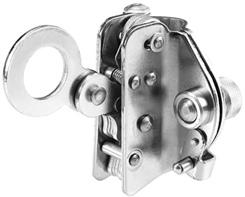 Gadpiparty Sicherheitsseil Selbstsichernde Vorrichtung Bevorzugen Sie Taschen Kordelzug Stopper Fensteraufkleber Mit Pfotenabdruck Tischplatte Schlüssel Tor Bausatz Ring Schmiedestahl Silver