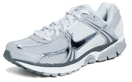 Nike Men's Zoom Vomero 5 Shoes, Summit White/Light Smoke Grey/Smoke Grey/Metallic Silver, 11.5