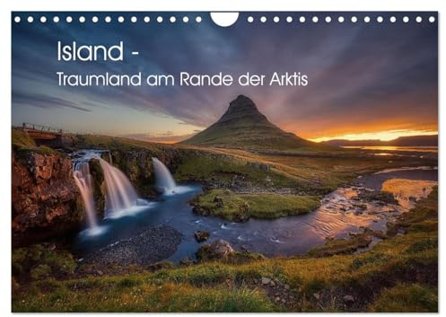 Island - Traumland am Rande der Arktis (Wandkalender 2026 DIN A4 quer), CALVENDO Monatskalender: Faszinierende Bilder von ursprünglichen Landschaften (CALVENDO Natur)