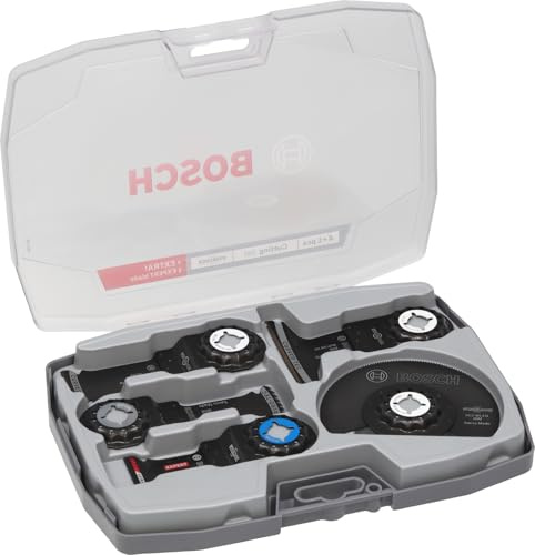 Bosch 5X Cutting Set, 5 pcs | for Stainless steel, Steel, 160 x 222 mm, Professional Accessory Multitool