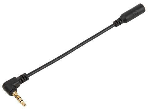 Cocoarm TRS-Zu-Trrs-Konverterkabel, Rode Sc4 TRS Zu Trrs Adapr, 3.5 Mm to Trrs Micropne Cable Adaptor