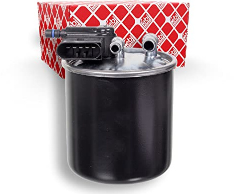 febi bilstein 100471 Kraftstofffilter mit Heizung , 1 Stück | Kompatibel mit: MERCEDES-BENZ A-CLASS, B-CLASS Sports Tourer, CLA Coupe, CLA Shooting Brake, G-CLASS, GLA-CLASS, GL-CLASS
