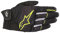 Alpinestars Motorradhandschuhe Atom Gloves Black Yellow Fluo, Schwarz/Gelb, S