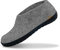 Glerups Filz Hausschuhe Herren und Damen (Größe 38) | Komfortabler Hausschuh mit Natürlicher Gummisohle | Herren & Damen Slipper Geschlossen | Comfortable Slippers Women & Men