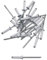 TIFLEX Rivets Blanc 4X16 Blister DE 100 pour plaques Immatriculation