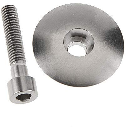 YYaruijia Titanium Bolt CNC Headset Top Cap 1 Set (Titan)