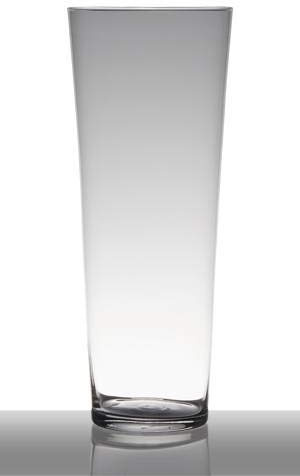 INNA-Glas Große Vase Chelsea, Trichter - rund, klar, 40cm, Ø 16,5cm | Konisch