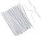 PandaHall Nasenbrückenleiste aus Polyethylen, verstellbar, flach, 150 x 4 mm, 1000 Stück