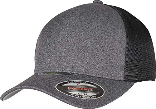 Flexfit Unisex-Adult 5511UP-FLEXFIT UNIPANEL Baseball Cap, Darkgrey/Black, L/XL
