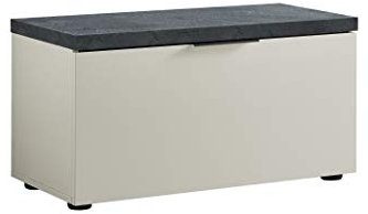 möbelando Garderobenbank Flurbank Sitzbank Schuhbank Dielenbank Holzbank Bank Pianura I