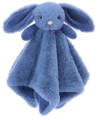 Apricot Lamb - Schlaf-gut-Marineblauer Hase Schmusetuch Plüsch Komfort Kuscheltier für Babys - weich & waschbar