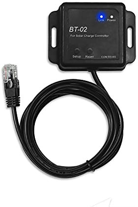 GCSOAR Bluetooth Adapter BT-02 Zubehör für MPPT Solarladeregler über APP Überwachung und Einstellung der Parameter