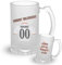 Jarra cerveza personalizada - Regalos originales - Regalos futbol - Camiseta equipos de futbol - Personaliza tu jarra con tu nombre y tu numero - Regalos cerveceros - (Valencia)