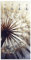 ARTLAND Wandgarderobe Garderobenpaneel Holz mit 6 Haken 60x120 cm Design Garderobe mit Motiv Blumen Pusteblume Botanik Blüten Modern Kunst Sommer Natur T4RE