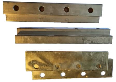 Ersatzteil Güde - 1 Satz Gleitplatten Führungsplatten GÜDE DHH 1100/15 TZ und GHS 1000/13TEZ Brennholzspalter Spalter