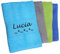 BotoHome ★ Duschtuch 70x140 mit Namen mit Aufhänger ★ Handtuch 50x100 mit Namen Bestickt ★ 500 g/m2 ★ 100% Baumwolle ★ SUPER QUALITÄT ★ Geschenk ★ (Türkis, 50 x 100 cm)