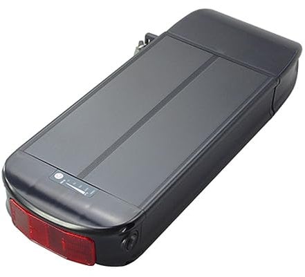 Rear Rack Battery 36 Volt 48 Volt Lithium Battery 36V 48V 10Ah 12Ah 15Ah 18Ah 20Ah Luggage Rack Li-ion Battery with Charger for 0-1000W Motor Wheel Kit,no rack,48V12Ah