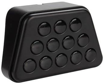 MENGE Voiture Feu Arrière F1 Style LED Rouge 3ème Troisième - Frein Stop Lumière Stroboscopique Antibrouillard Universel Voiture Auto Moto ABS + LED