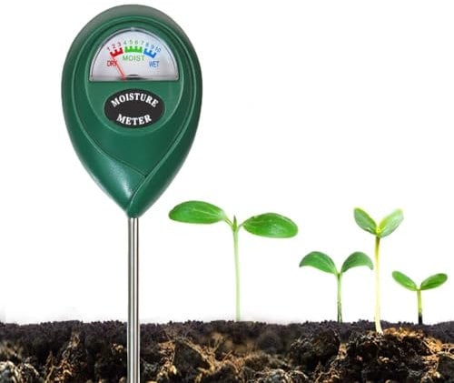 shaohui Soil Moisture Meter, Garden Agricultural Moisture Tester, Precision Soil Tester, Ground Moisture Tester for Garden, Indoor & Outdoor Plants, Meadows, Farms(No Battery Needed)