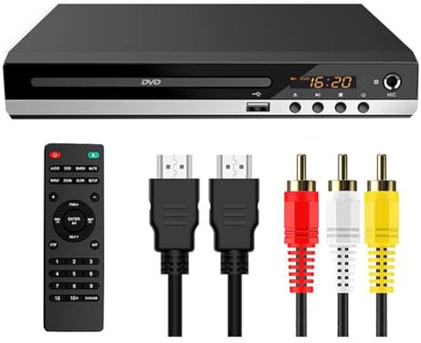Sessleger DVD-Player, DVD-Videoplayer, 1080P, EVD, CD-Player, Studenten, VCD, Augenschutz, DVD-Box, EU-Stecker, einfach zu bedienen