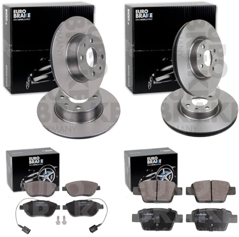 BandelOne enthält Eurobrake Bremsscheiben + Beläge vorne+hinten Bravo 198 + Delta 844