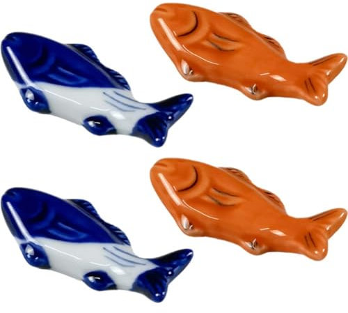 4 Teile/Satz Form Kohl Und Frühlingszwiebeln Form Keramik Stäbchen Halter Geschirr Stäbchen Stehen Für Küche Utensil