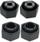 1/2 Router Collet 12.7mm and 1/4 Router Collet 6.35mm For Dewalt 326286-04 DW621 DW6212 DW616 DW618, For Boschh 1617, 1618, 1618EVS, 1617EVS, 1613AEVS,Craftsman router Hitachi 323-293, (4 Pck)