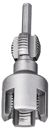 Iouyjiu PVC Rohr Innengewindeschneider - PVC-Wasserrohr-Gewindeöffner,Doppelendige Ausführung Für Elektrobohrer & Handwerkzeuge, Sanitärzubehör Für Heimwerker Und Fachkräfte