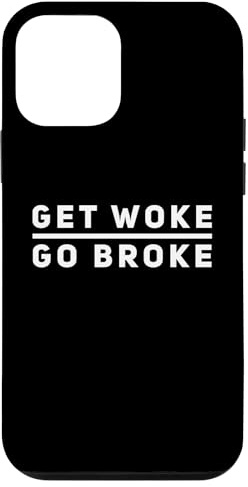 Get Woke Go Broke Anti-Woke Free Speech Cancel Culture Humour Coque pour iPhone 12 Mini