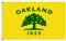 fyon groß City of Oakland California Flagge 3 x 150