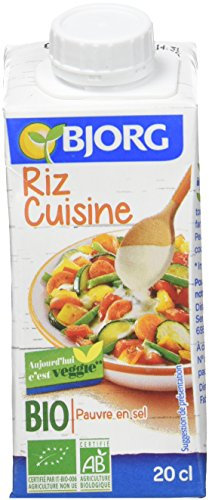 Bjorg Riz Cuisine 20 cl - Lot de 8