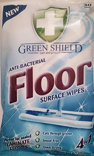 Extra Large Anti-Bacterial Floor surface Wipes,2 * Packs of 30