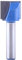 Meccion Industrial Bottom Cleaning Dado Router Bit 8mm Shank 17mm Diameter 15.5mm Blade Length Carbide Engraving Bit Professional Woodworking Cutter Tools