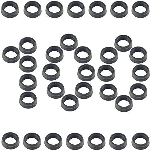 100 Stück Set Dichtungen NBR Gummi Schnellkupplung passend für GEKA GK Gardena Schnell Klauen Kupplung schwarz Schlauch Bajonett Verschluss