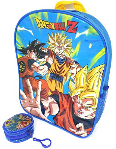 TDL Dragon Ball Z Ensemble-Cadeau Sac À Dos + Portefeuille - Licence Officielle - Backpack + Coin Purse - Gift Bundle
