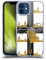 Head Case Designs White And Gold Soft Gel Case Compatible With Apple iPhone 12 / iPhone 12 Pro