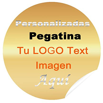 Personalizar Pegatinas Personalizadas Etiqueta Adhesivas Impermeable PVC Pequeñas Mmpresas Palabras Imagen LOGO, 100 200 500 1000 Opcional (5x5 cm)
