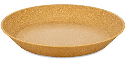 CONNECT PLATE 240mm Tiefer Teller 240mm 4er Set nature wood