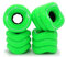 Shark Wheel 60mm 78a Skateboard Cruising Wheels California Roll Green Gecko 4 Rollen